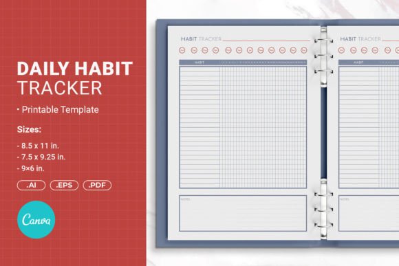 Build Better Routines with a Daily Habit Tracker Printable Template