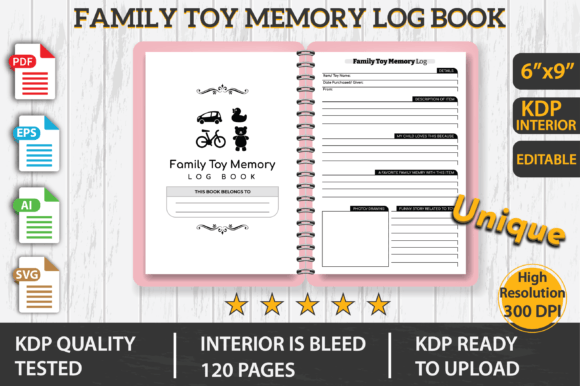 Family Toy Memory Log Book KDP: What You Need to Know