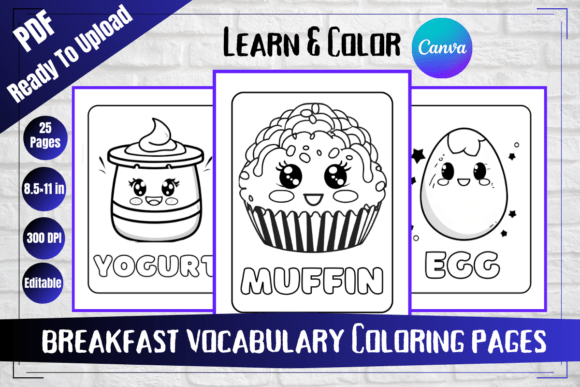 How Cute Breakfast Vocabulary Coloring Pages Transform Early Learning Through Play and Creativity