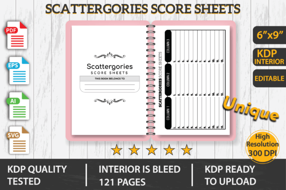 Inside the Scattergories Score Sheets KDP Interior: A Complete Guide for Self-Publishers and Game Lovers
