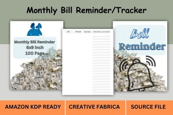 Monthly Bill Reminder Tracker: A Smart KDP Cover That Transforms How We Manage Payments