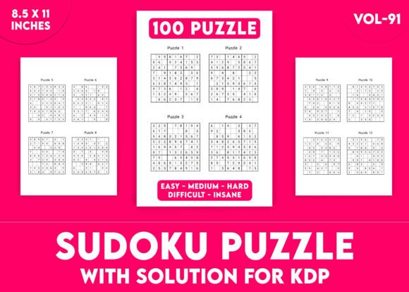 Sudoku Puzzles for KDP Interior Vol-91: Your Practical Guide to a Better Puzzle Experience