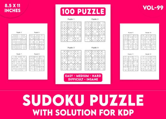Sudoku Puzzles for KDP Interior Vol-99: A Strategic Asset for Thoughtful Publishers