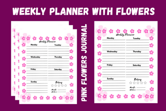 Understanding the Pink Weekly Planner KDP Interior and Its Quiet Appeal
